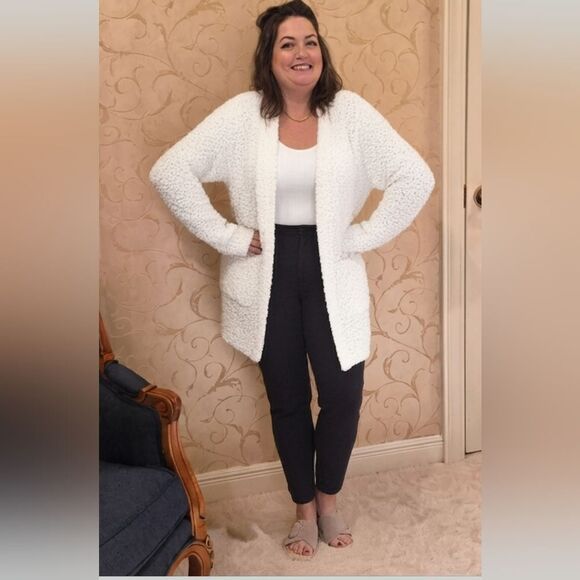 NEW! ⭐️Zenana Zenana Long Sleeve Popcorn Sweater Cardigan - Picture 6 of 6